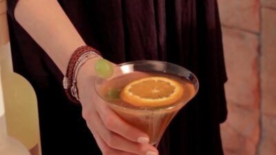 summer cocktail with morad