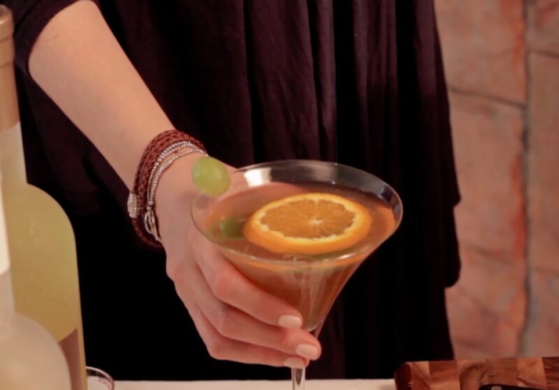 summer cocktail with morad