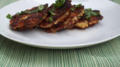 Sun-dried Tomato and Basil Latkes