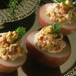 Sun-Dried Tomato & Walnut Potato Bites