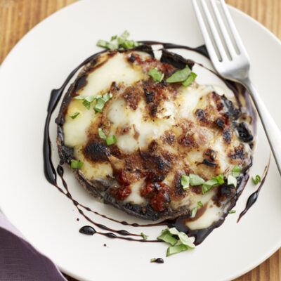 Sundried Tomato and Brie Stuffed Portabella