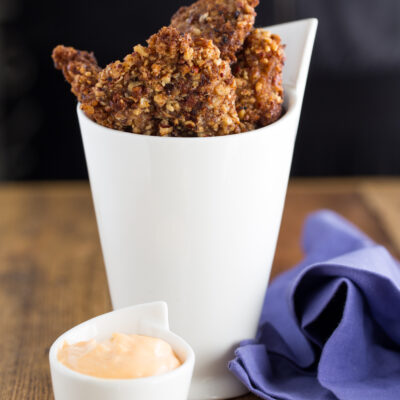 sweet and salty pecan chicken