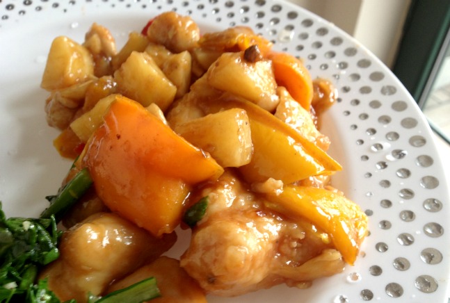 sweet and sour chicken for Passover