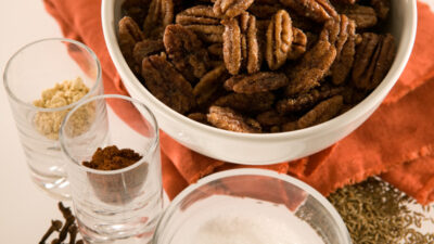 Sweet and Spicy Pecans