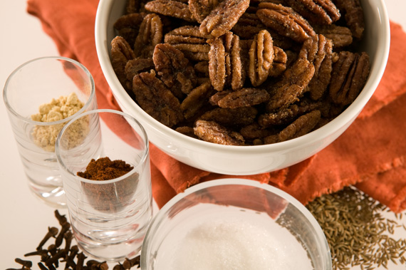 Sweet and Spicy Pecans