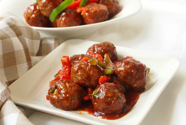 sweet and tangy meatballs