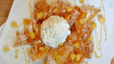 Sweet Apricot Nachos
