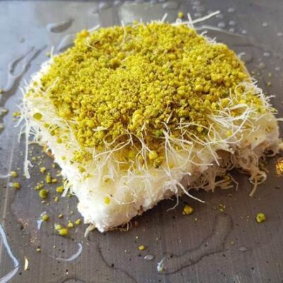 sweet cheese kanafeh