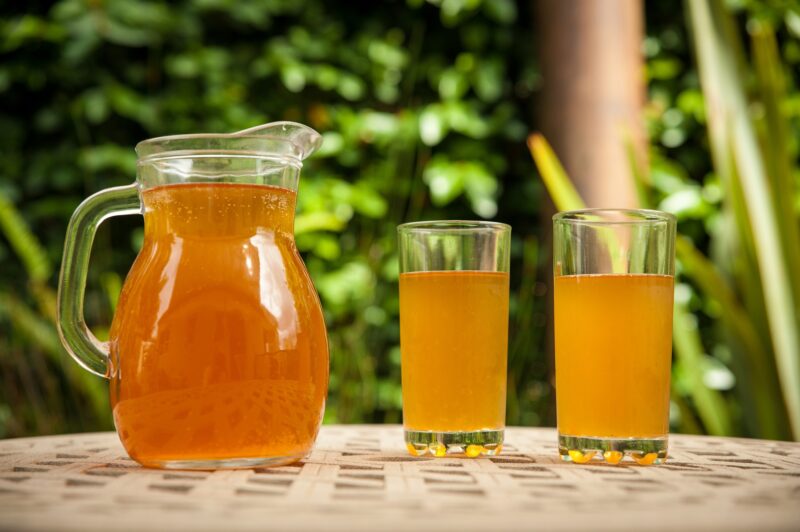 Sweet Iced Green Tea