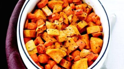 Sweet Potato and Carrot Bake