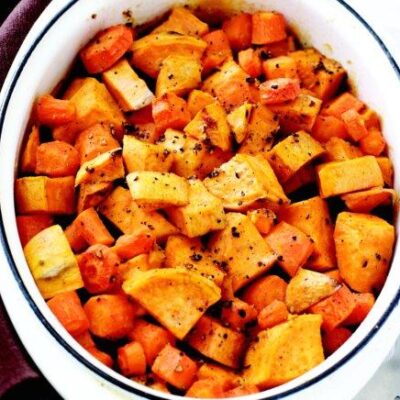 Sweet Potato and Carrot Bake