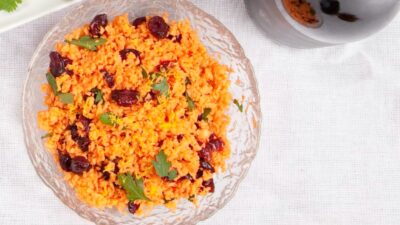 Sweet Potato and Dried Cranberry Salad