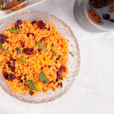 Sweet Potato and Dried Cranberry Salad