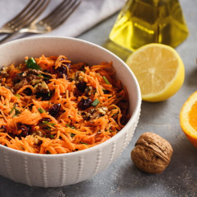 Sweet Potato and Ginger Slaw Two Ways