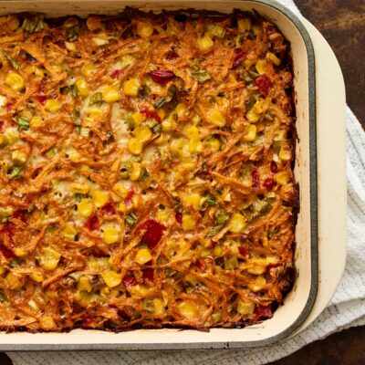 Sweet Potato Kugel vertical