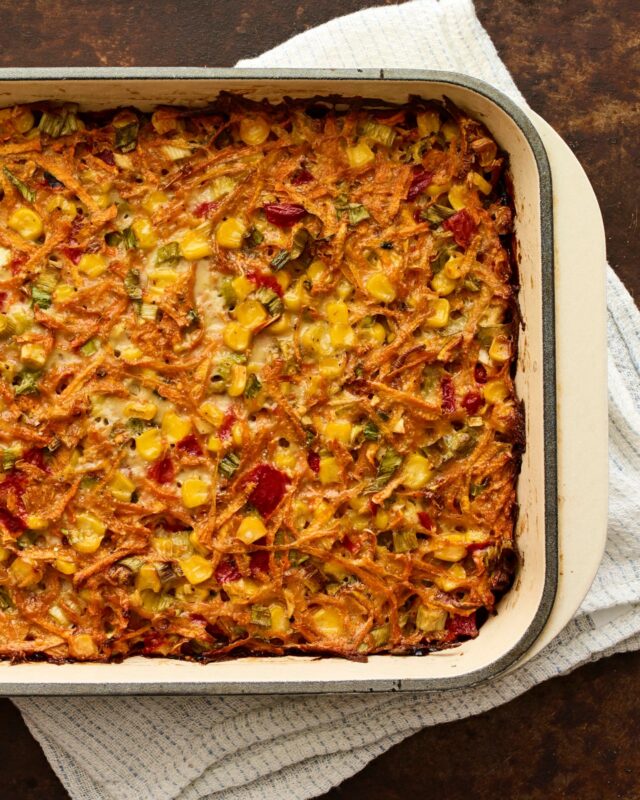 Sweet Potato Kugel vertical