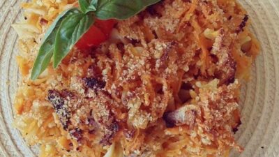 sweet potato noodle kugel