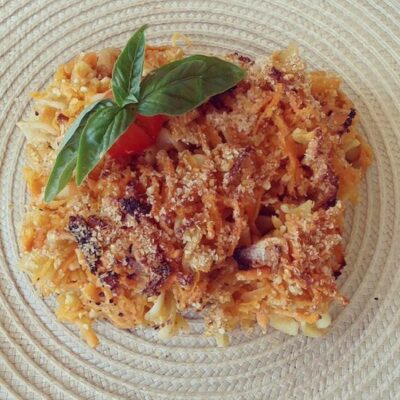 sweet potato noodle kugel