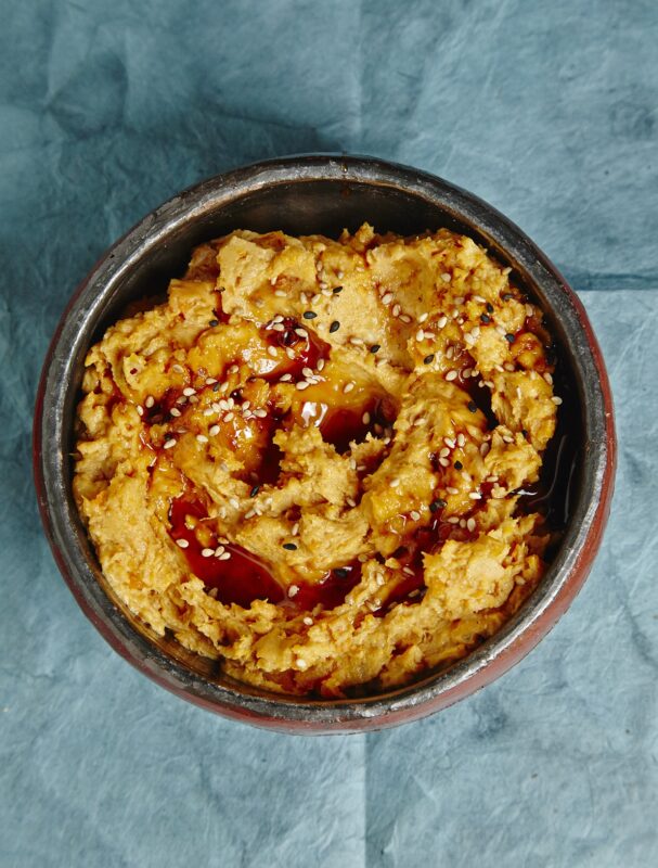 Sweet Potato Tahini with Silan