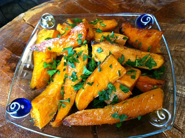 sweet potato wedges