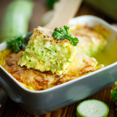 Sweet Potato Zucchini Kugel