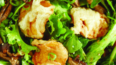 Sweet Potato Tempura Salad 65