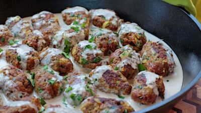 Tahina Meatballs85