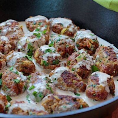 Tahina Meatballs85