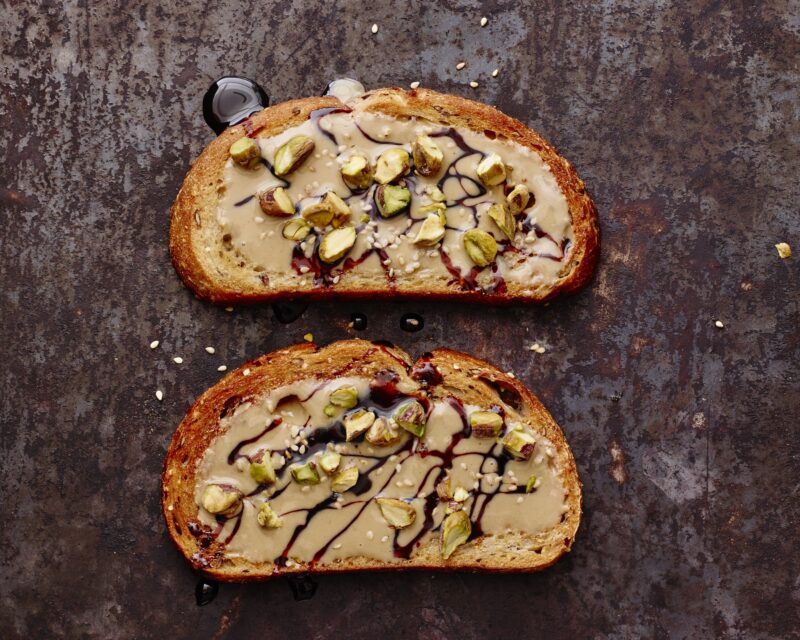 Tahini Breakfast Toast