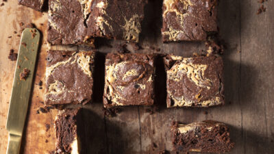 Tahini Halva Brownies