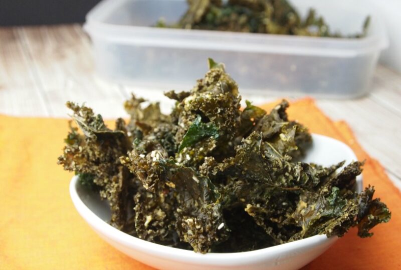 Tahini Kale Chips