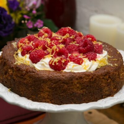 Tahini Olive Oil Cake85