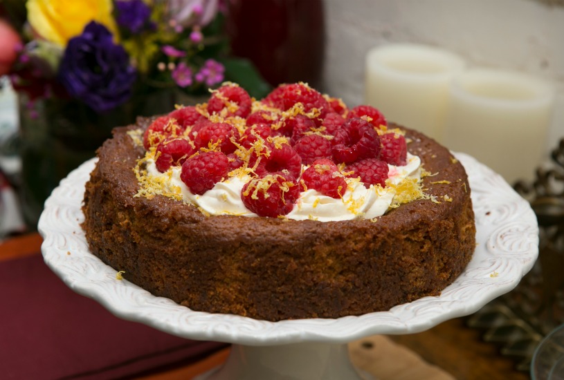 Tahini Olive Oil Cake85