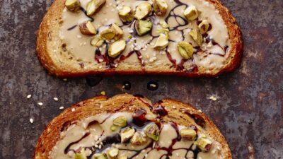 Tahini Silan Breakfast Toast