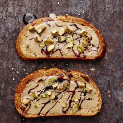 Tahini Silan Breakfast Toast