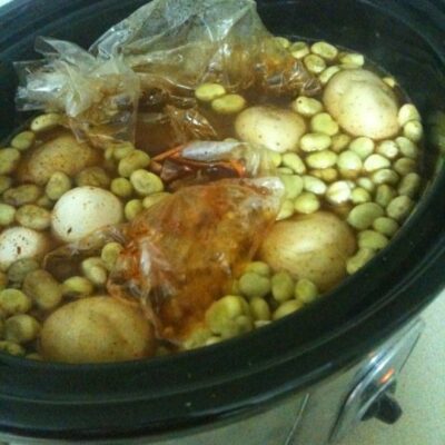 Tangy Sweet Veal Chamin (Cholent)