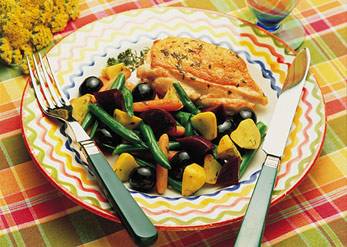 Technicolor Vegetable Saut&eacute;