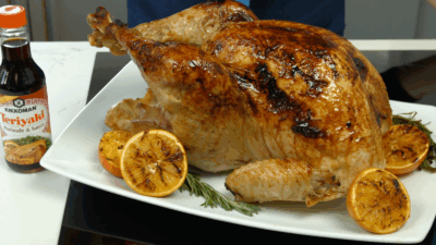 Teriyaki Glazed Turkey