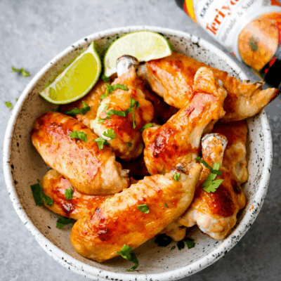 Teriyaki-Maple Chicken Wings