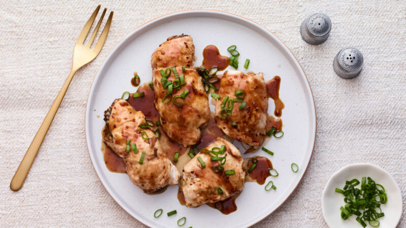 Teriyaki Mushroom Stuffed Chicken Breast