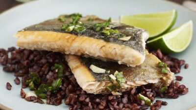 Teriyaki Scallion Rainbow Trout
