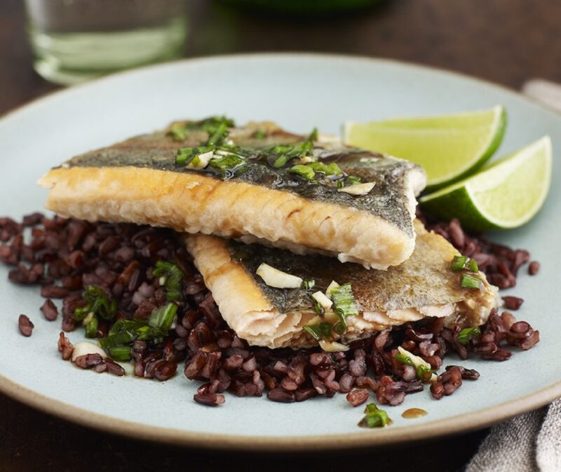 Teriyaki Scallion Rainbow Trout