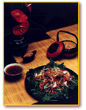 Thai Beef Salad with Spicy Peanut Dressing