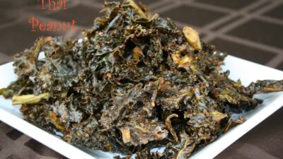 Thai Peanut Kale Chips