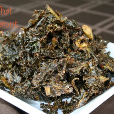 Thai Peanut Kale Chips