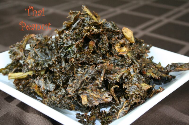 Thai Peanut Kale Chips