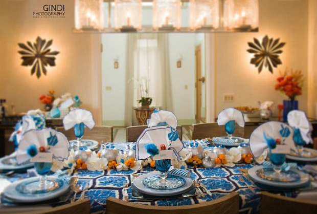 Thanksgivukkah table