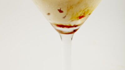 The after dinner winner drink with crushed ice