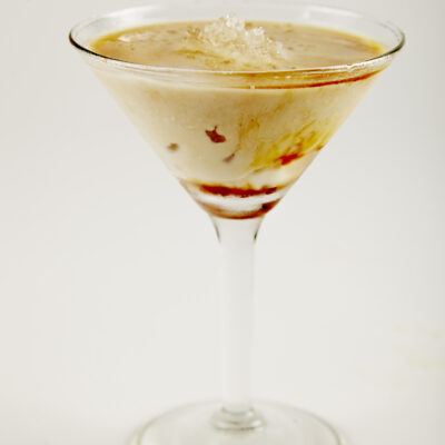 The after dinner winner drink with crushed ice