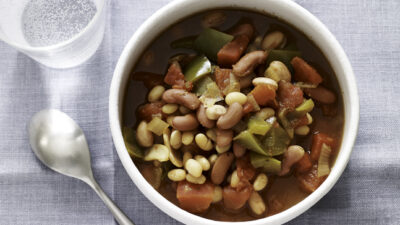 Three Bean Vegetarian Chili